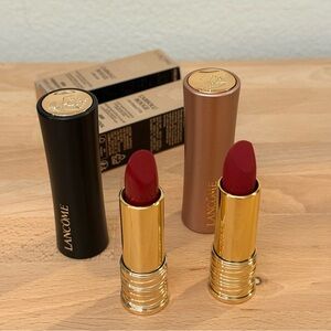 Lancome L'Absolu Rouge Lipstick 888 French Idol - Duo set